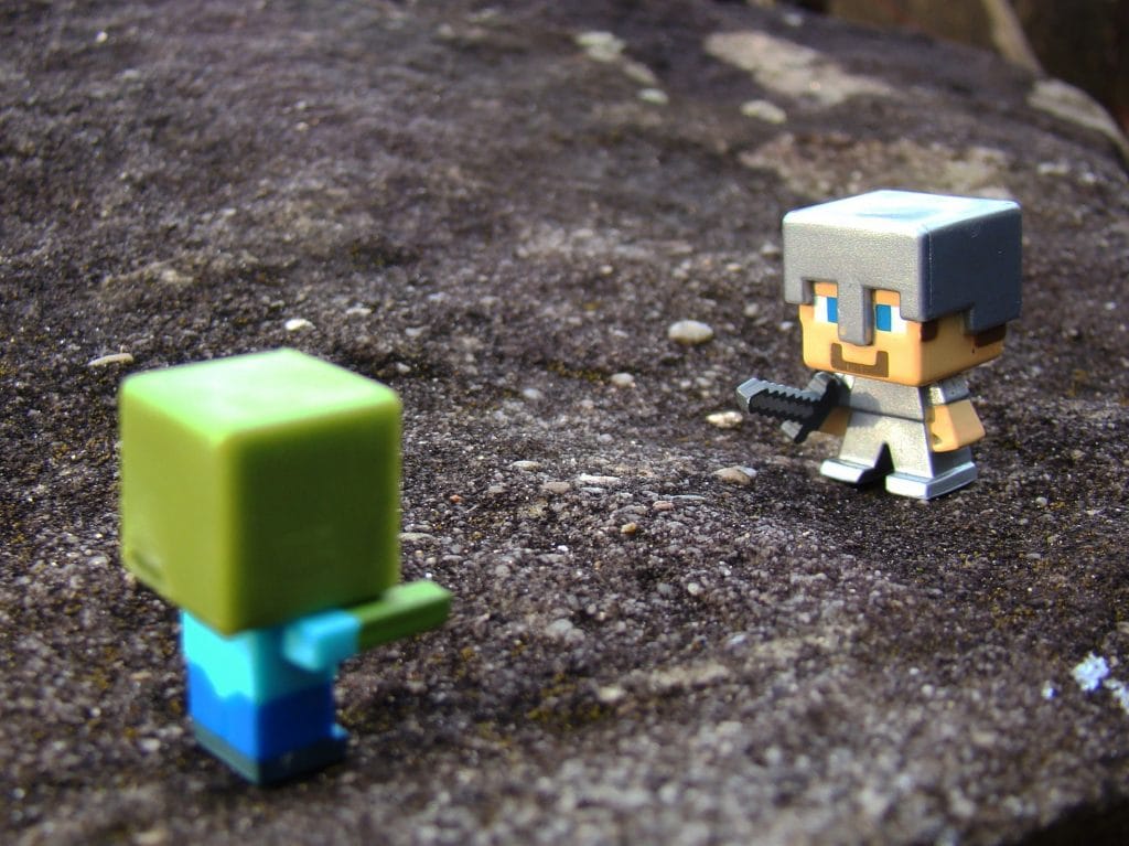 minecraft fighting