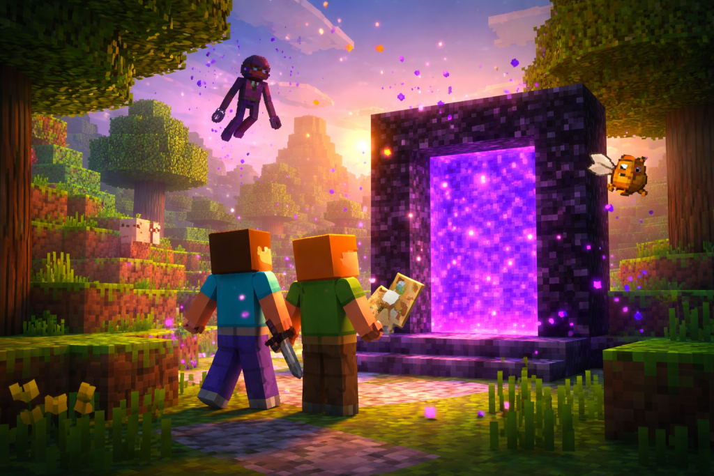 Teleport in Minecraft