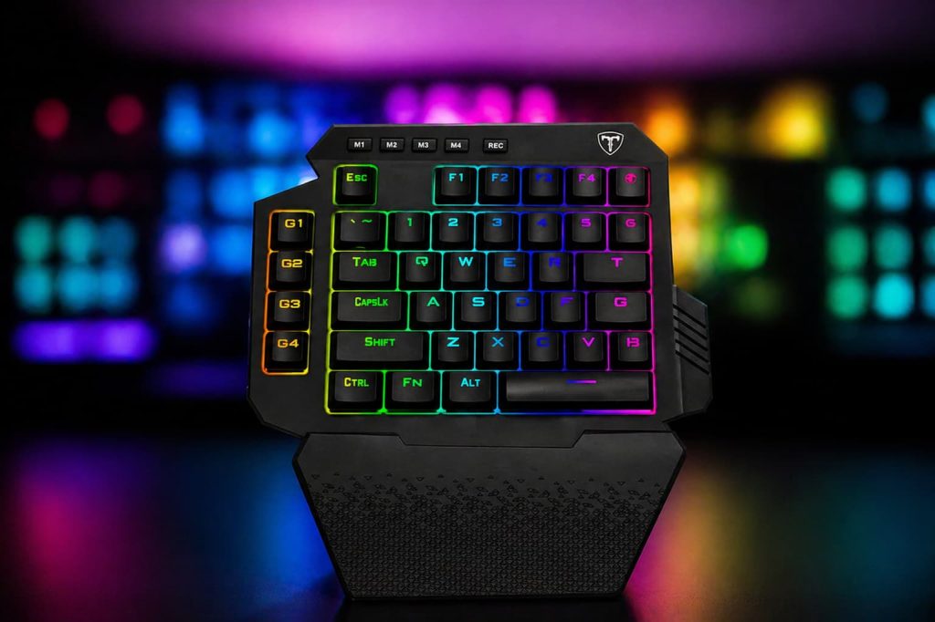 Minecraft One Hand Keyboard One-Handed Gaming Keyboard Basics