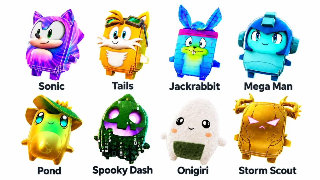all current sprites fortnite