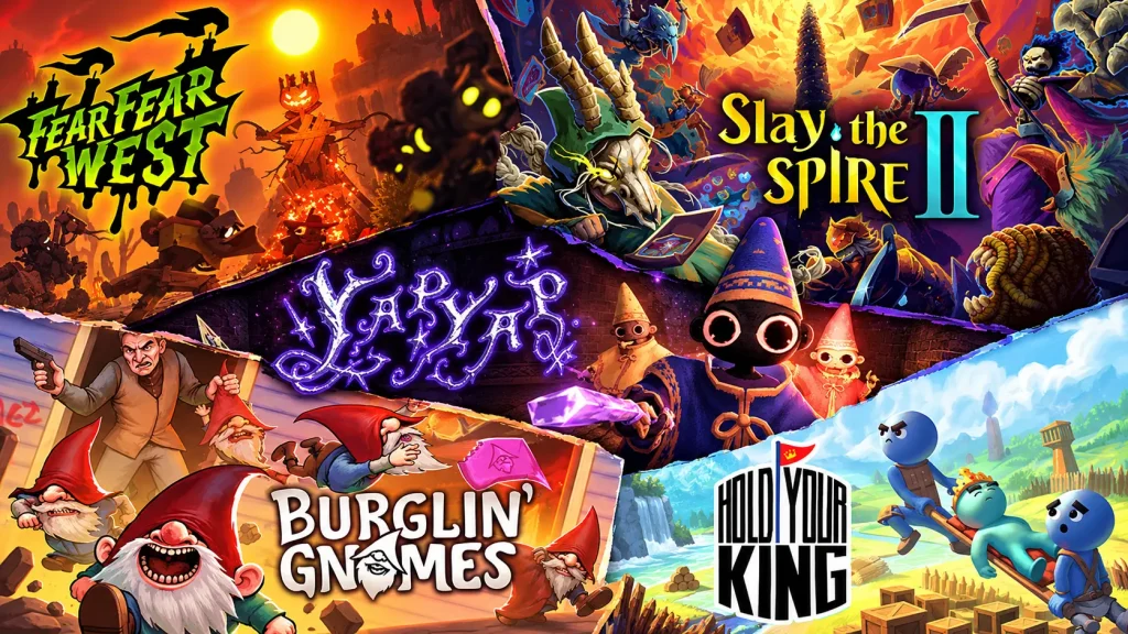 co-op multiplayer games collage